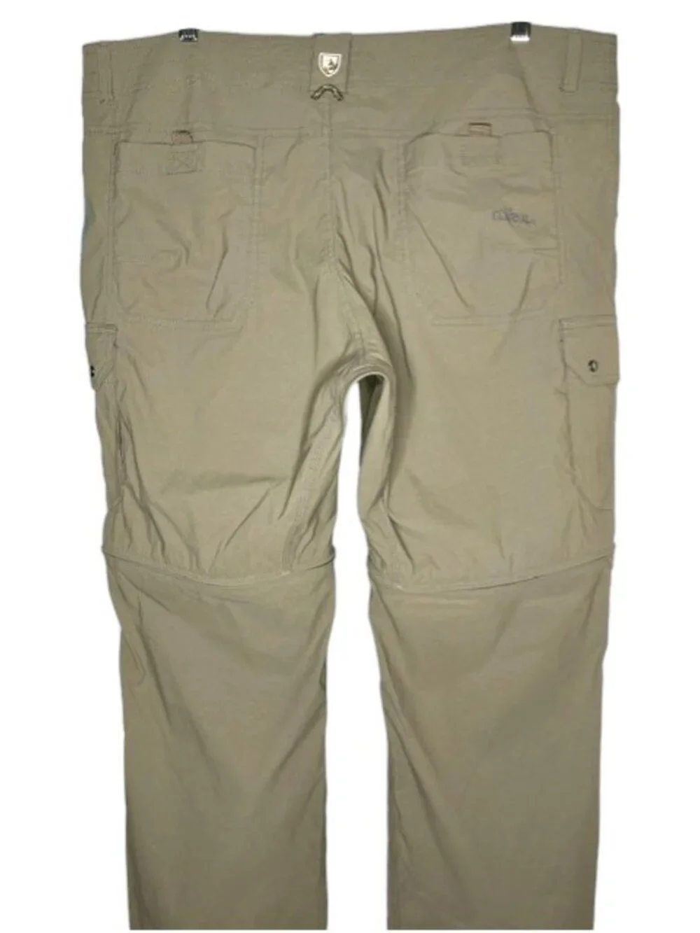 Kuhl Renegade Convertible Pants w/Stealth Zip Off System - Dk. Khaki - 40 x 30